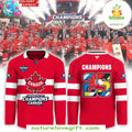 Canada Hockey Jersey 2026 4 Nations Face Off Champions Fanatics Steel