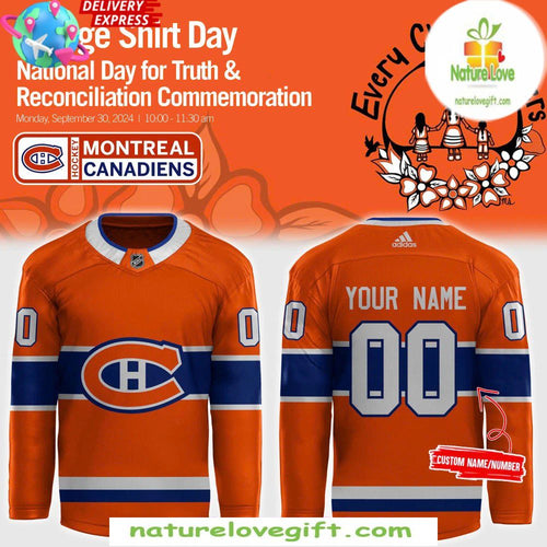 Montreal Canadiens Every Child Matters 2026 Hockey Jersey