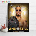 Carmelo Hayes And Still WWE NXT Champion In NXT Gold Rush Wall Art Poster Canvas