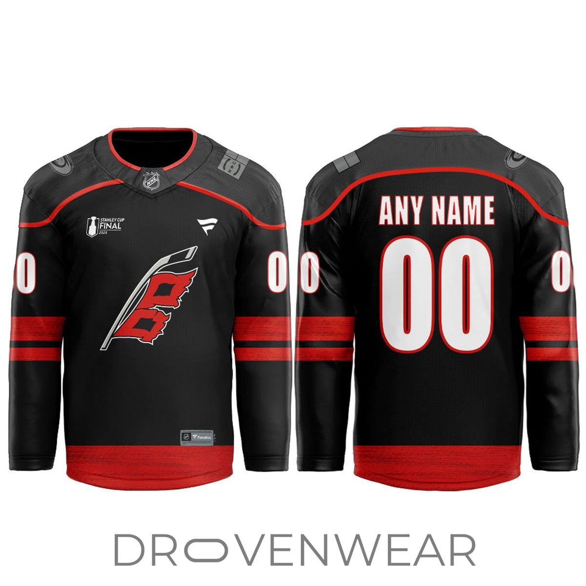 Carolina Hurricanes 2026 Eastern Conference Champions Personalized Hockey Jersey