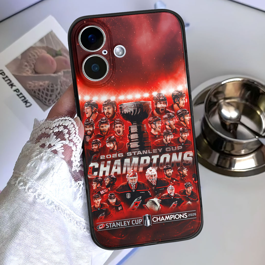 Carolina Hurricanes 2026 Stanley Cup Champions Phone Case – HOATT18739