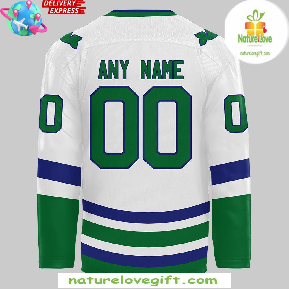 Hartford Whalers Hockey Jersey Carolina Hurricanes Throwback