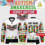 Autism Awareness Hockey Jersey Carolina Thunderbirds 2026