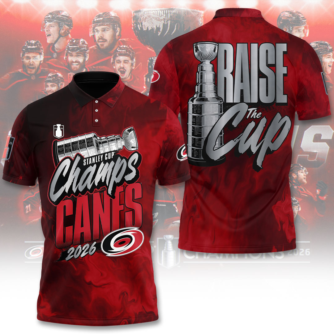 Carolina Hurricanes Stanley Cup Champions 2026 3D Apparel – TANTN23658