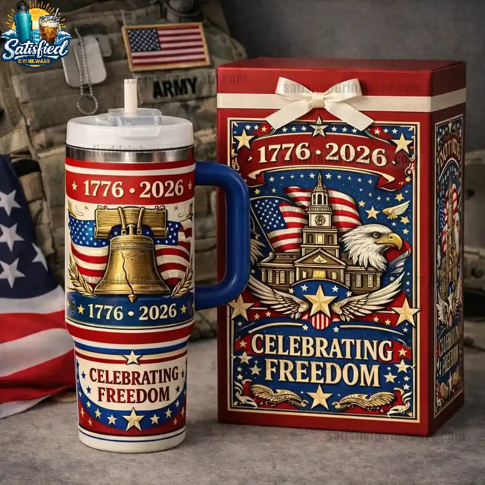Celebrate 250 Years of Freedom Tumbler