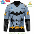 Charlottetown Islanders Batman Game Worn Jersey Special Edition