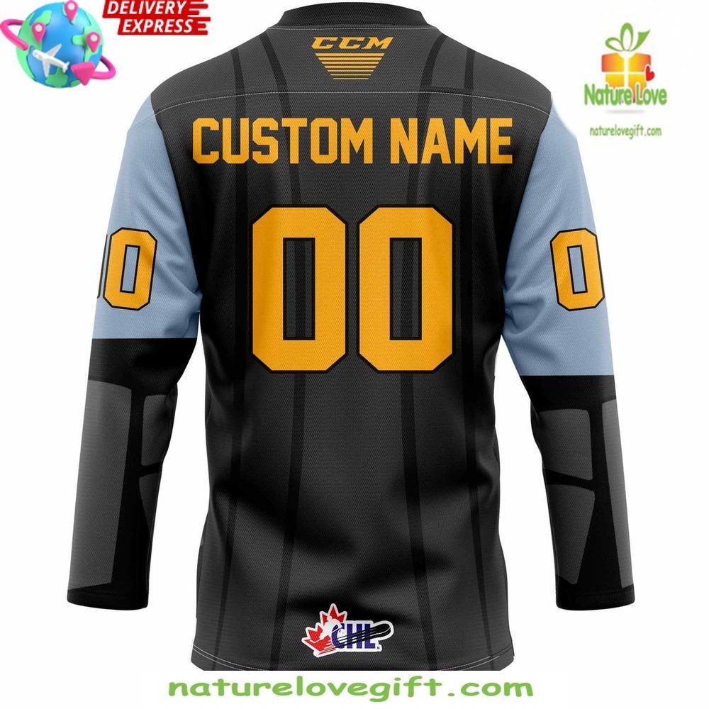 Charlottetown Islanders Batman Game Worn Jersey Special Edition