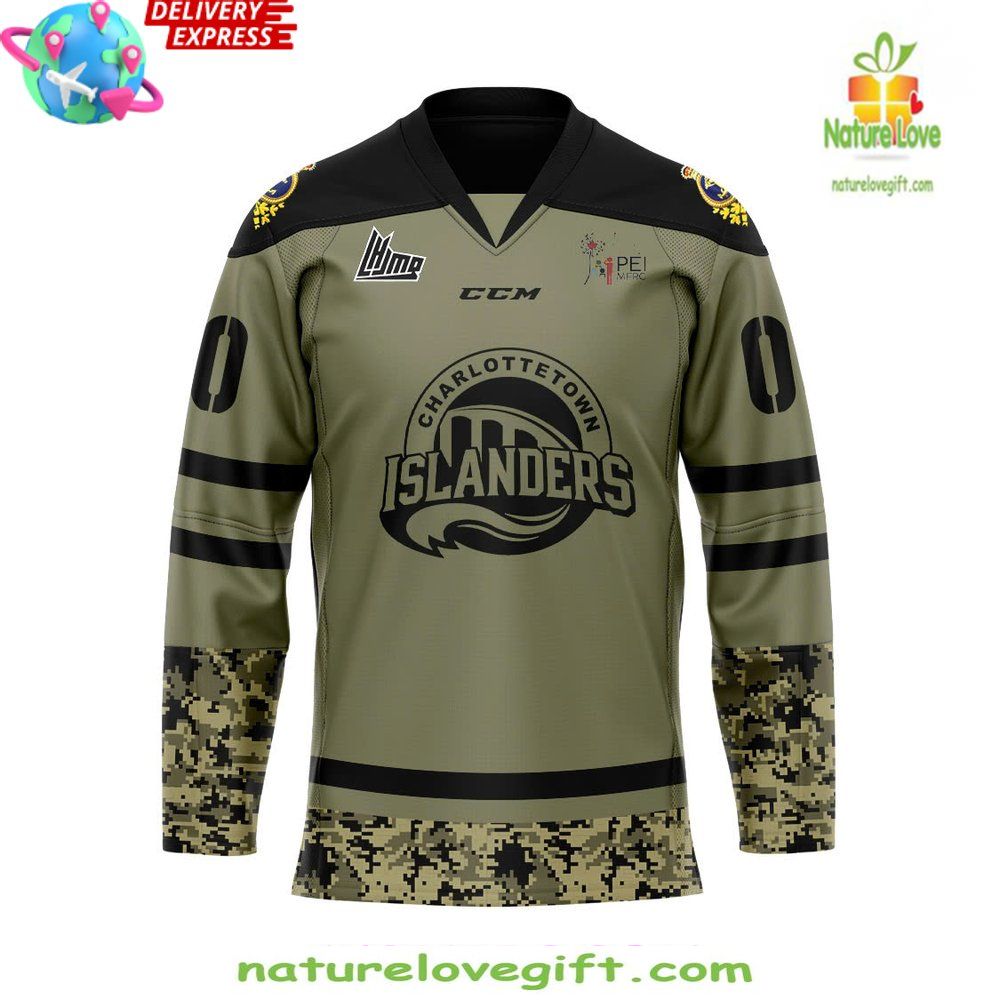 Charlottetown Islanders 2026 Military Appreciation Hockey Jersey
