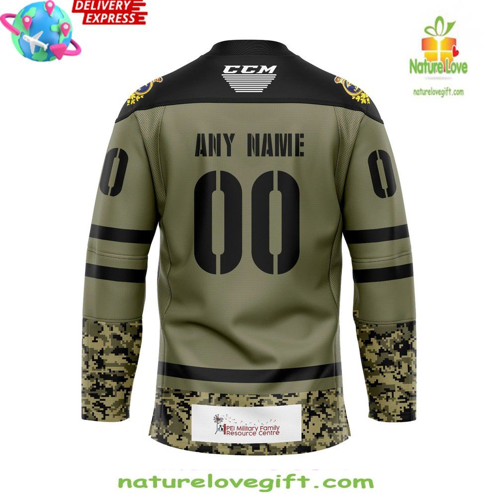 Charlottetown Islanders 2026 Military Appreciation Hockey Jersey