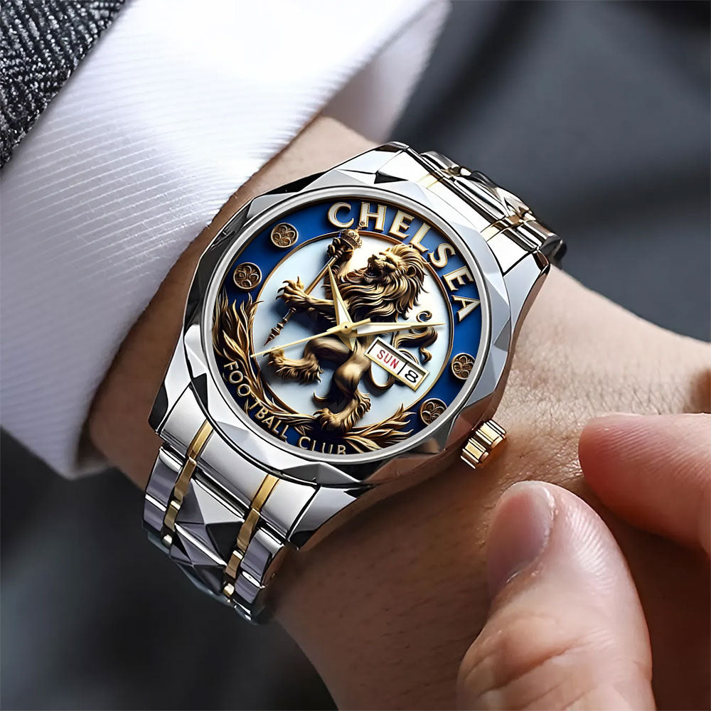 Chelsea FC Alloy Luxury Quartz Watch – TANTN 14527