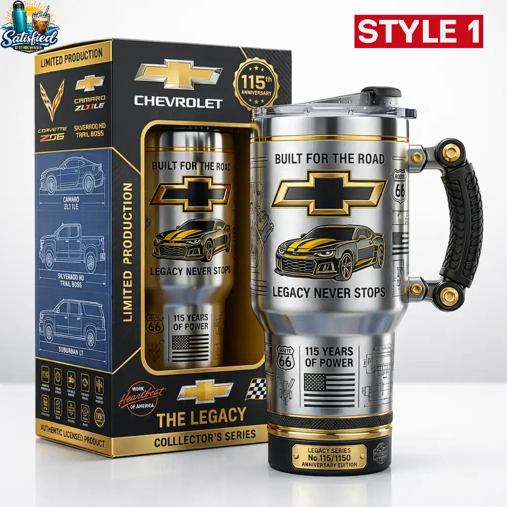 Chevrolet Legacy 115th Anniversary Collector’s Tumbler