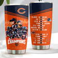 Chicago Bears 2025 NFC North Champions Tumbler Cup – HOATT15408