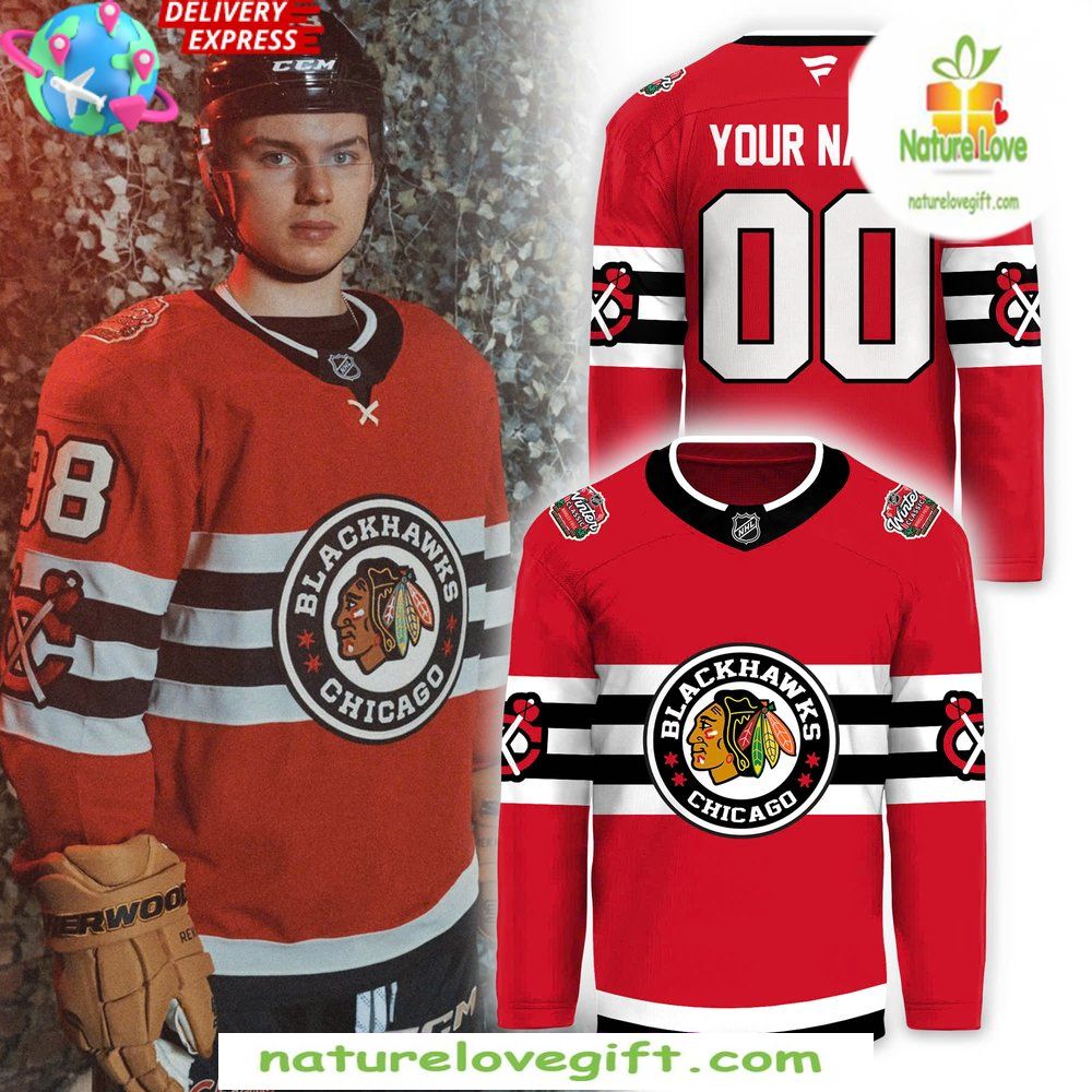 Chicago Blackhawks 2026 Winter Classic Jersey NHL Hockey