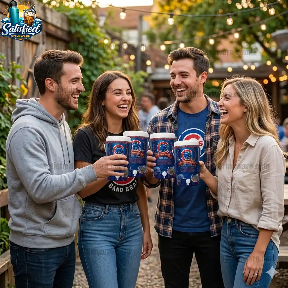 Chicago Cubs 150th Anniversary Cooler Cup