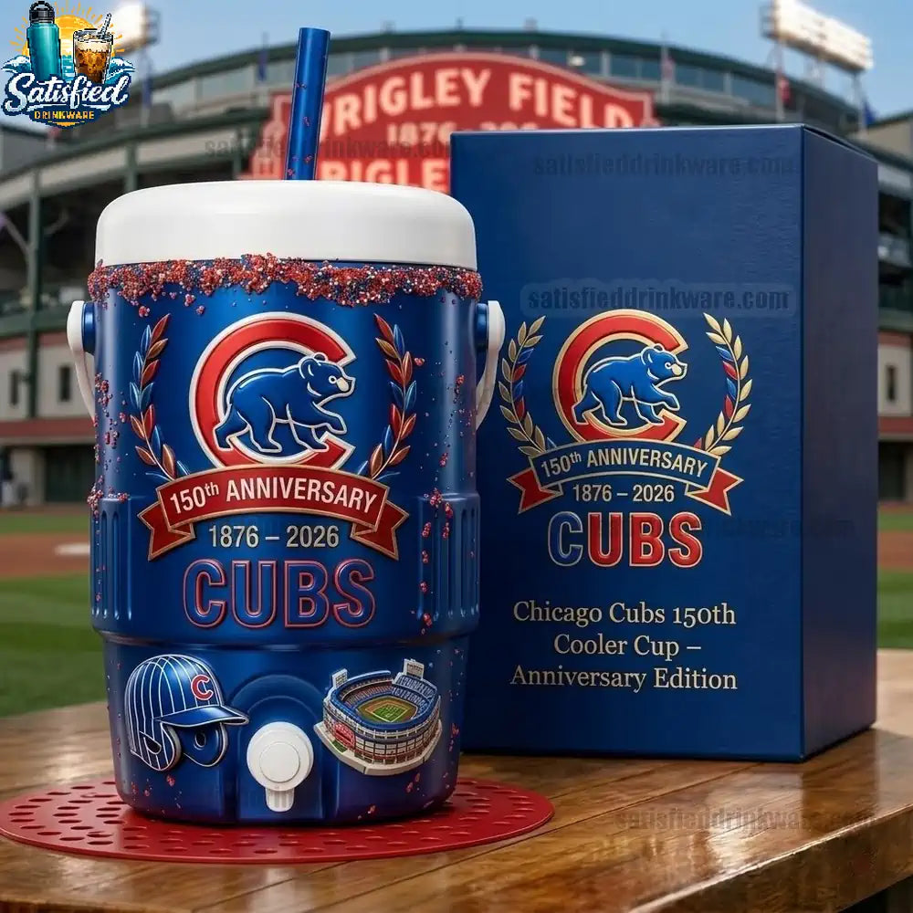 Chicago Cubs 150th Anniversary Cooler Cup