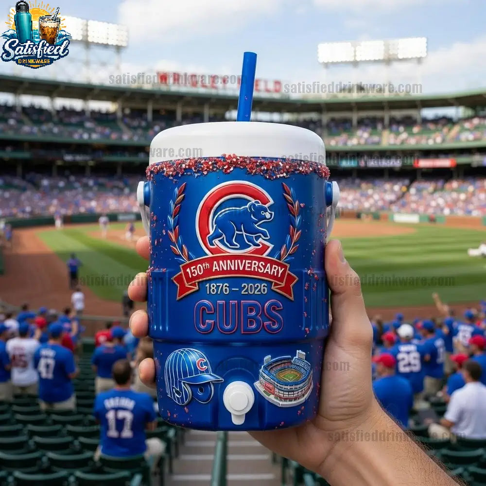 Chicago Cubs 150th Anniversary Cooler Cup