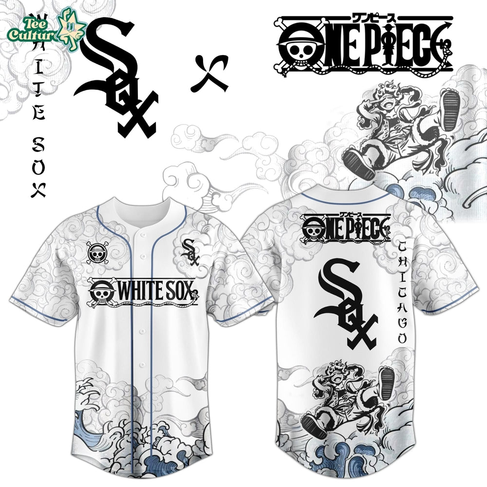 Chicago White Sox x One Piece Jersey 2026 Luffy Gear 5