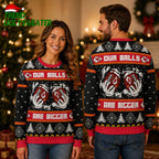 Chiefs Our Balls Are Bigger Ugly Christmas Sweater
