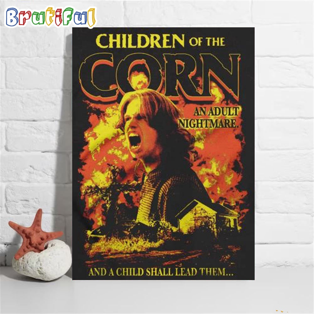 Children Of The Corn An Adult Nightmare Poster Canvas