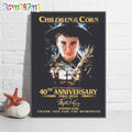 Children Of The Corn And A Child Shall Lead Them 40th Anniversary Thank You For The Memories Poster Canvas