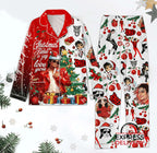 Christmas Is The Time To Say Love You Michael Jackson Pajamas Set