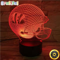 Cincinnati Bengals Night Light 3D Illusion LED Lamp