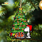 Cincinnati Bengals Snoopy Peanuts Custom Christmas Ornament Xmas Tree Decorations