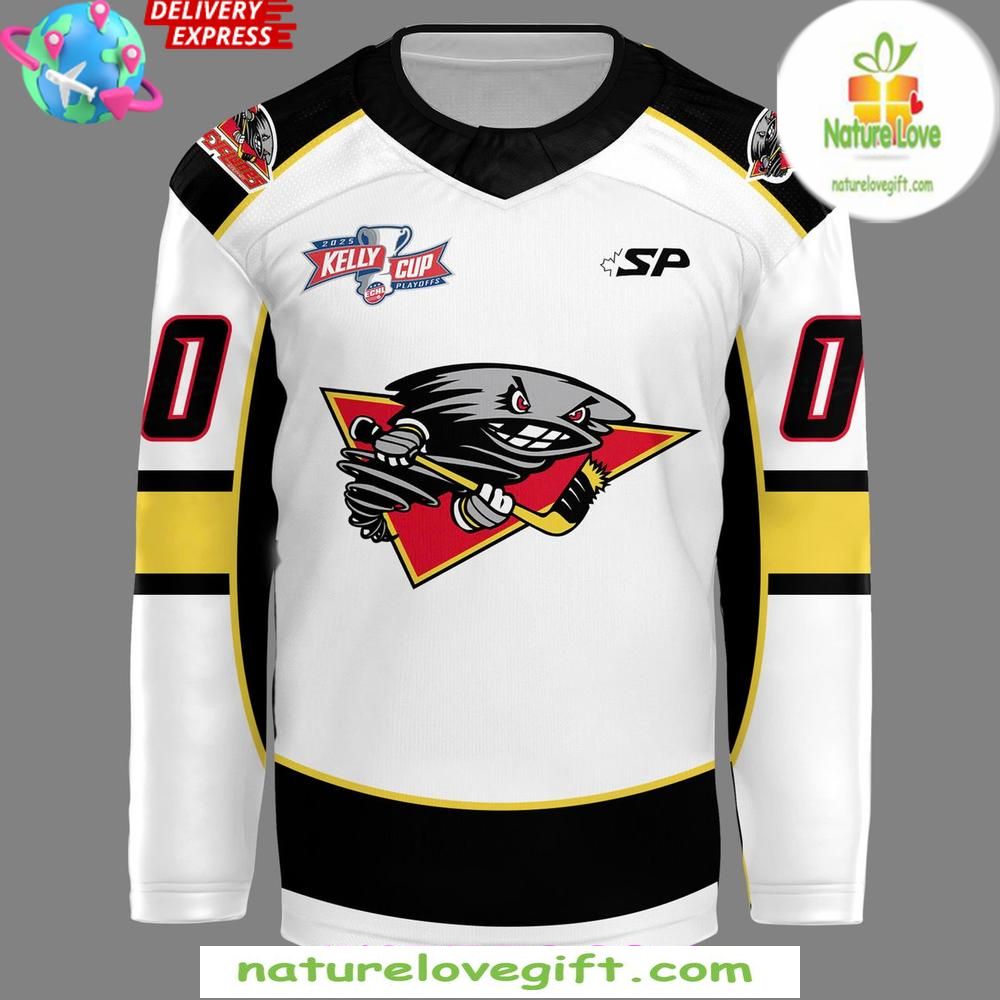 Cincinnati Cyclones 2026 Kelly Cup Playoffs Hockey Jersey