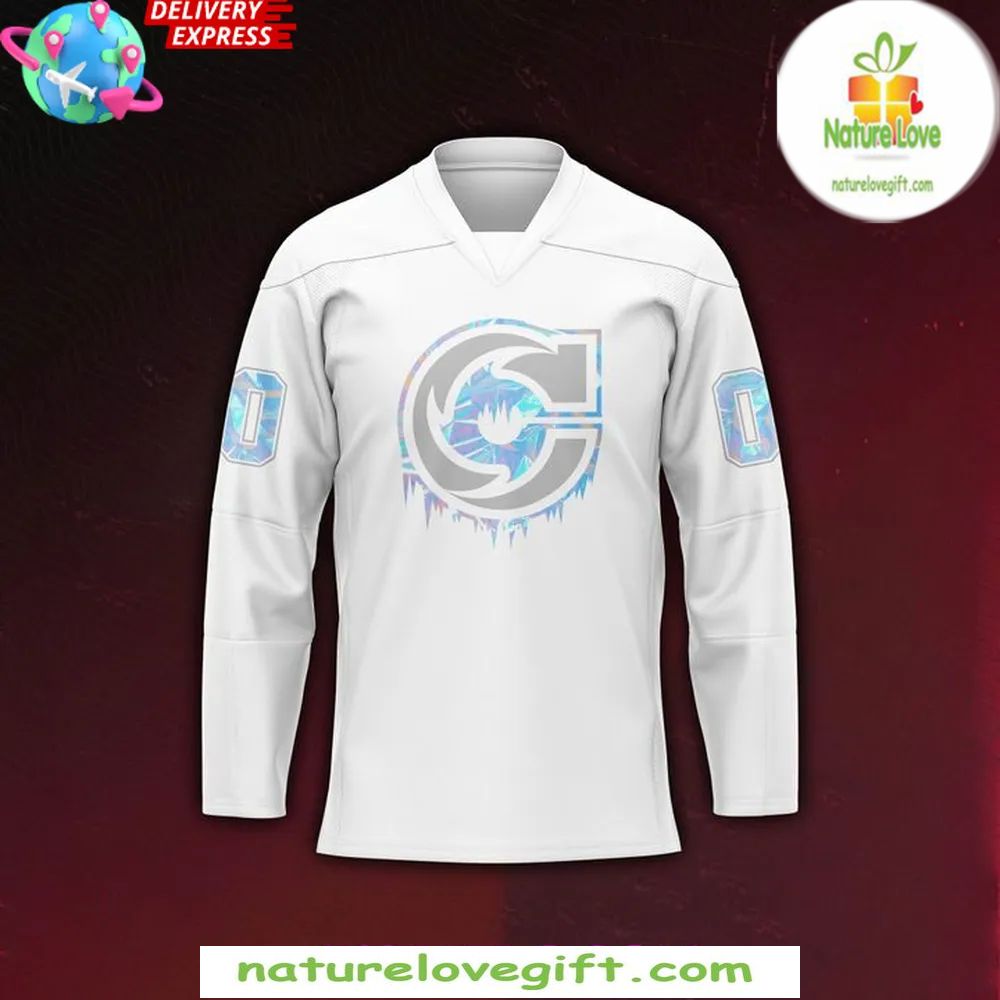 Cincinnati Cyclones Hockey Jersey Ice Blue Special Edition