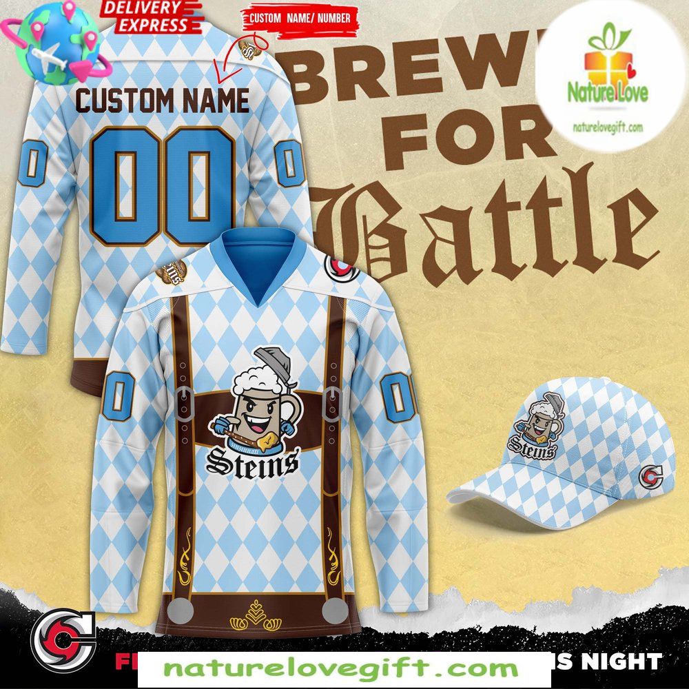 Cincinnati Cyclones Zinzinnati Steins Night Hockey Jersey