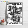 City Morgue Toad’s Place New Haven Ct April 2024 Wall Art Poster Canvas