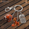 Cleveland Browns 80th Anniversary Legendary Dawgs Keychain