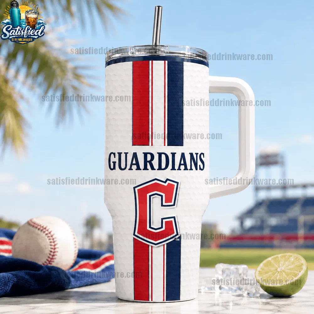 Cleveland Guardians 40oz Insulated Tumbler With Handle