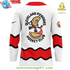 Cleveland Monsters Hockey Jersey Pucks Pierogies Weekend Special