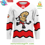 Cleveland Monsters Hockey Jersey Pucks Pierogies Weekend Special