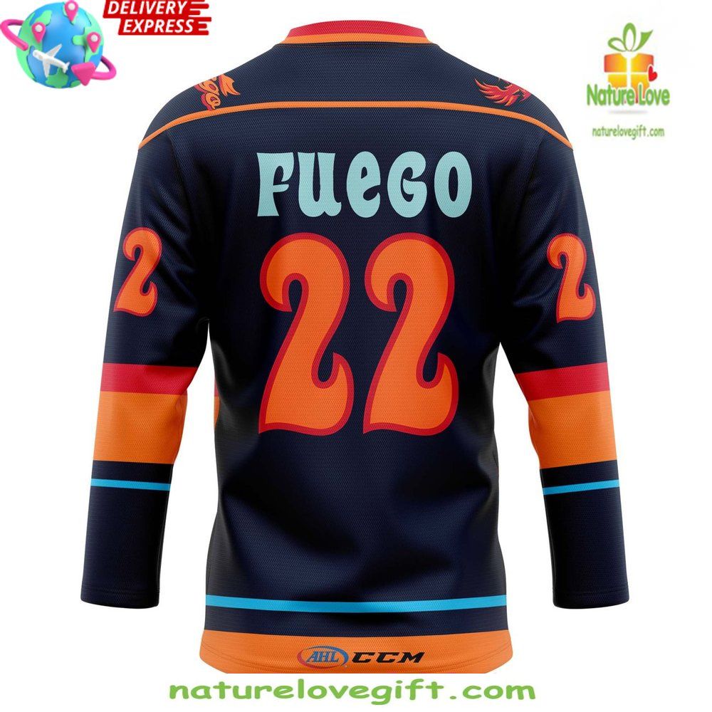 Coachella Valley Firebirds 2026 Fuego Birthday Hockey Jersey