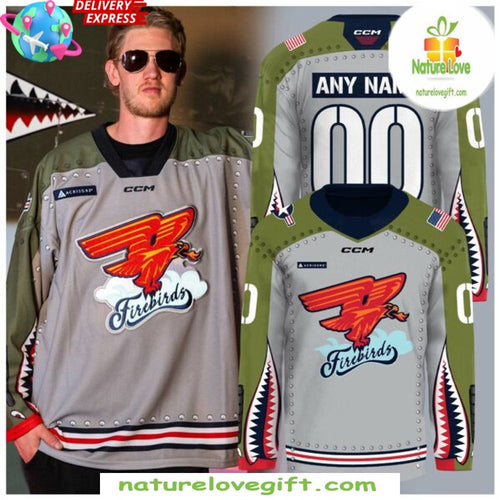 Firebirds Hockey Jersey 2026 Coachella Valley Military Appreciation