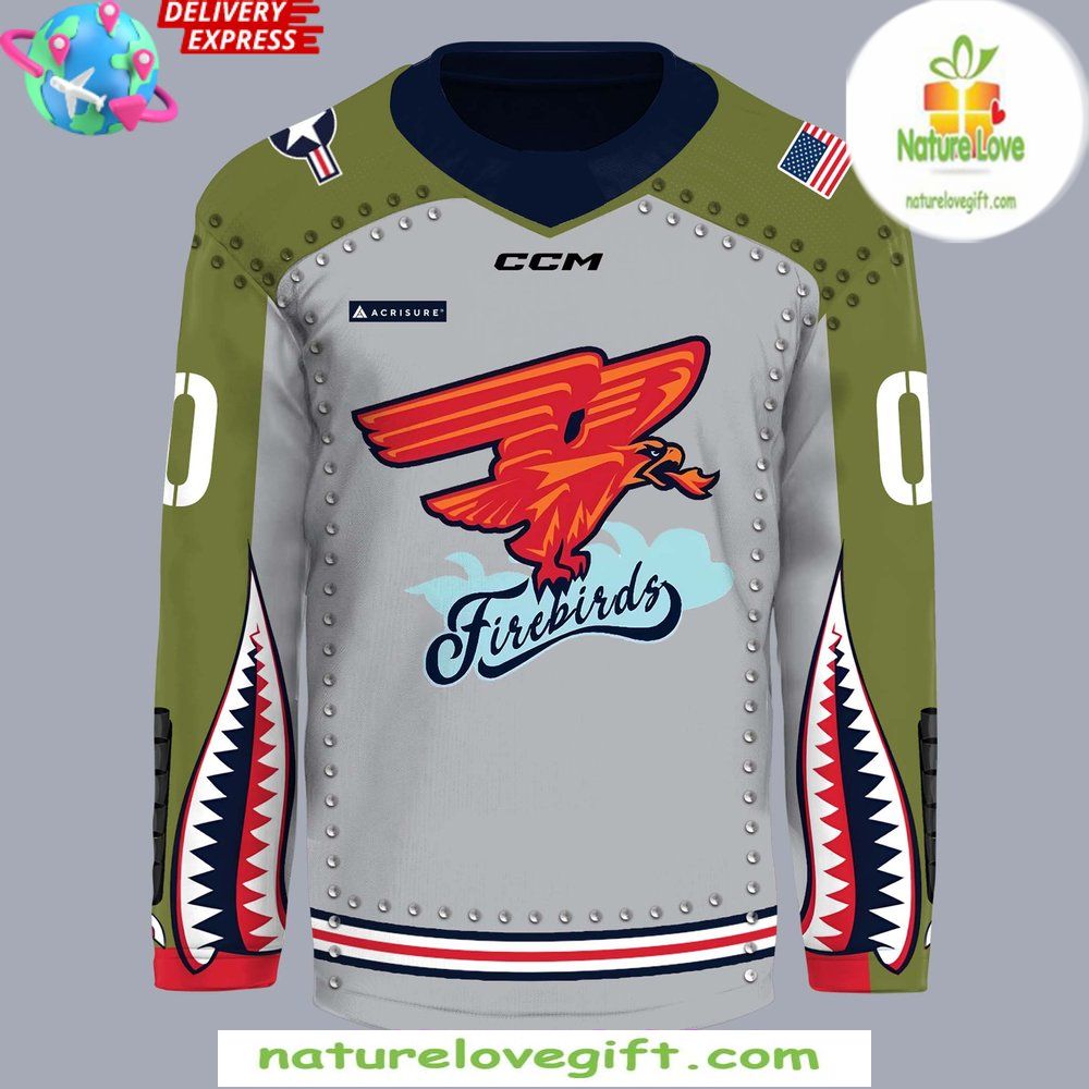 Firebirds Hockey Jersey 2026 Coachella Valley Military Appreciation