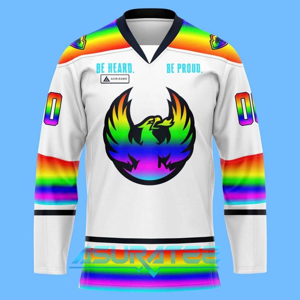 Coachella Valley Firebirds x Pride Night 2026 Special Hockey Jersey
