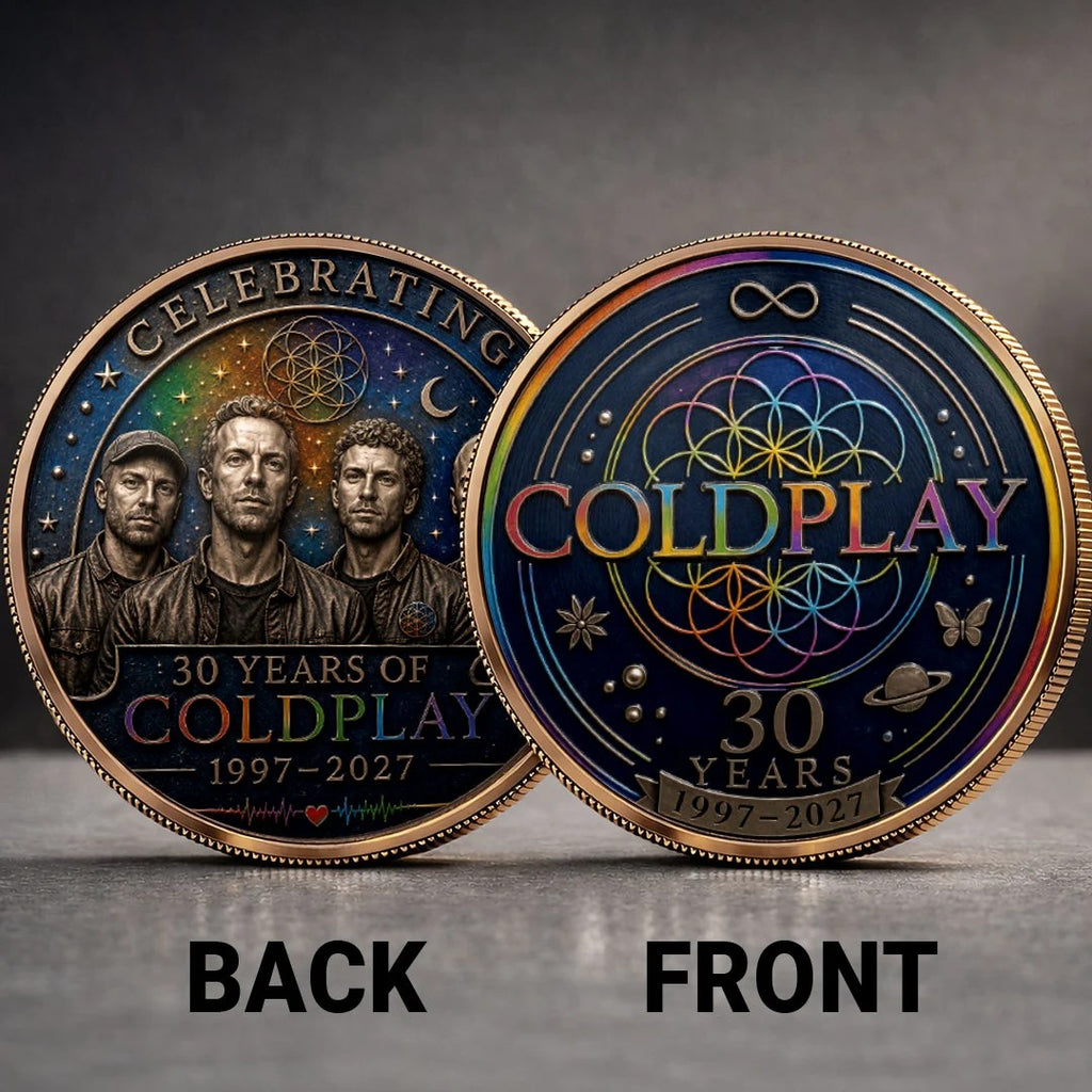 Coldplay 30th Anniversary Commemorative Coin – TANTN25022