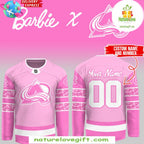 Colorado Avalanche Barbie Night 2026 Jersey Hockey Fan Gear