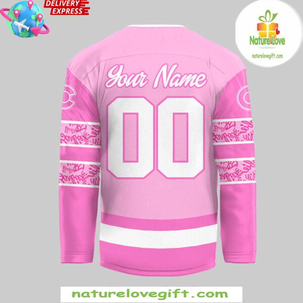 Colorado Avalanche Barbie Night 2026 Jersey Hockey Fan Gear