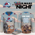 Colorado Avalanche Star Wars Night 2026 Limited Personalized Hockey Jersey
