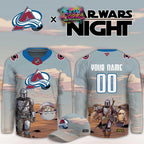 Colorado Avalanche Star Wars Night 2026 Limited Personalized Hockey Jersey