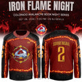Colorado Avalanche “fourth Wing Night” Book Night Series Limited Edition Hockey Jersey