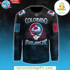 Grateful Dead Colorado Avalanche 2026 Hockey Jersey