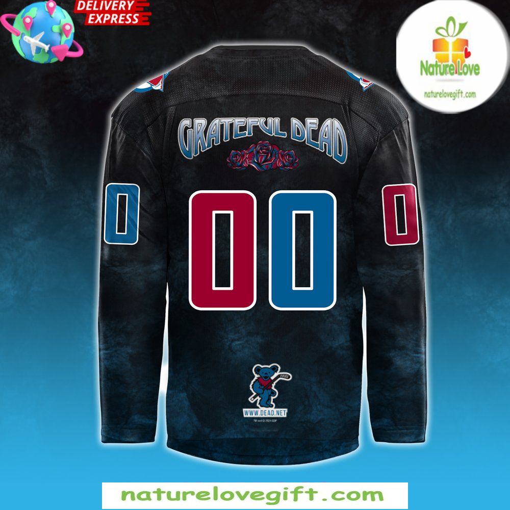 Grateful Dead Colorado Avalanche 2026 Hockey Jersey