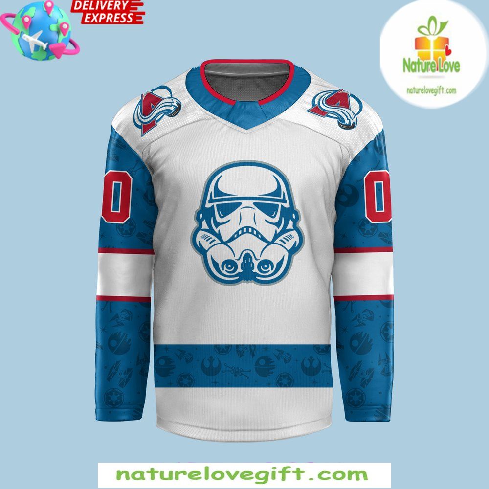 Colorado Avalanche Star Wars Night 2026 Hockey Jersey Custom