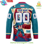Colorado Mammoth Marvel Hockey Jersey 2026 Super Hero Night