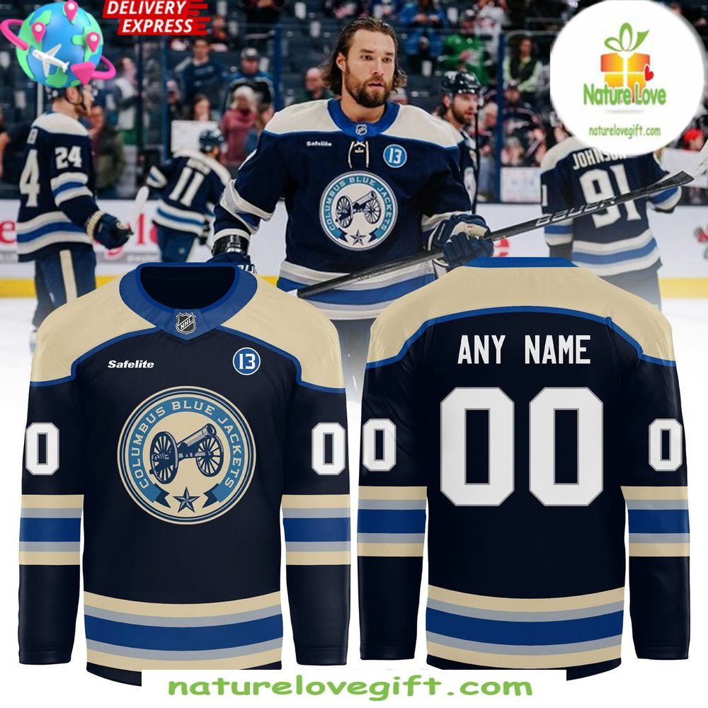 Columbus Blue Jackets Breakaway Hockey Jersey Alternate Special